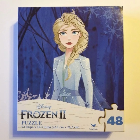 Disney | Accessories | Disney Frozen Ii 48 Piece Puzzle Large Box ...